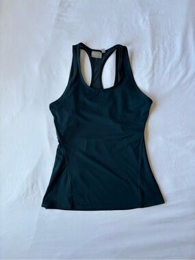 Dark Teal Blue Athleta Tank Top